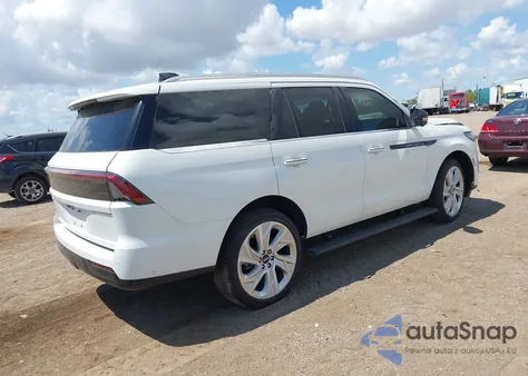 2025 Lincoln Navigator Black Label из США, поврежденный, VIN 5LMJJ2TG1SEL02658